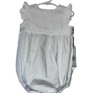 Classic Prep White pique bubble Romper Sz 2T NWT